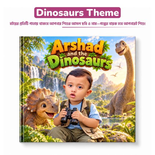 Customized Story Book (Dinosaurs)